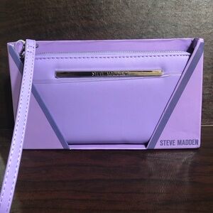 Steve Madden Lavender Wallet / Crossbody NIB